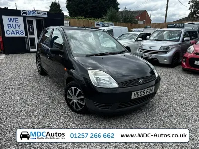 Used Ford Fiesta 75 HP (55 kW) 2005 Black Hatchback