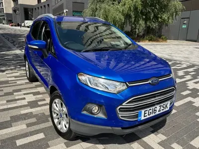 Used Ford Ecosport Zetec 2016 Blue SUV
