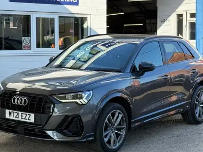 Used Audi Q3 Black Edition 150 HP (110 kW) 2021 Grey SUV