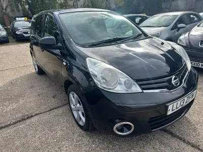 Used Nissan Note N-TEC 110 HP (80 kW) 2013 Black MPV