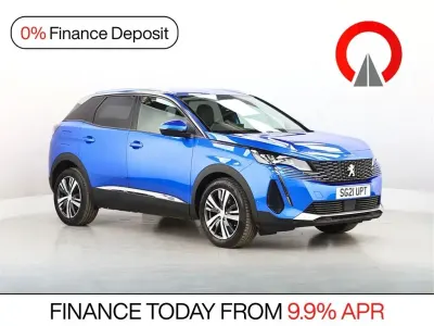 Used Peugeot 3008 Allure Premium 131 HP (96 kW) 2021 Blue SUV