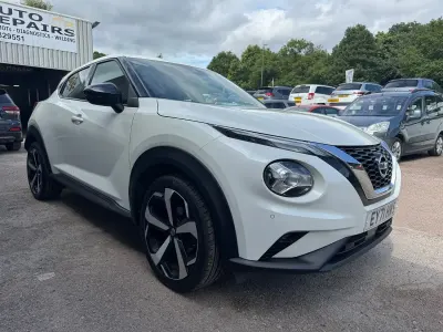 Used Nissan Juke Tekna 2021 White SUV
