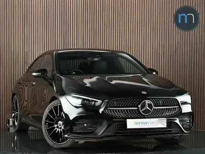 Used Mercedes CLA200 AMG Line Premium Plus 2023 Black Coupe