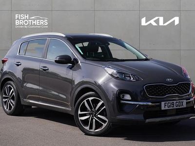 Used Kia Sportage 174 HP (127 kW) 2019 Grey SUV