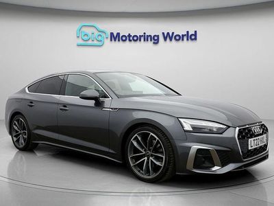 Usado Audi A5 Sportback S-Line 148 CV (108 kW) 2022 Gris Utilitario