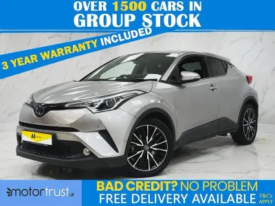 Second-hand Toyota C-HR 122 CP (89 kW) 2018 Argintiu SUV