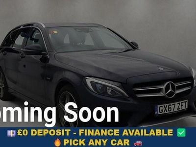 Blue Used 2017 Mercedes C350 AMG line Estate | £12,199 (Fair price)
