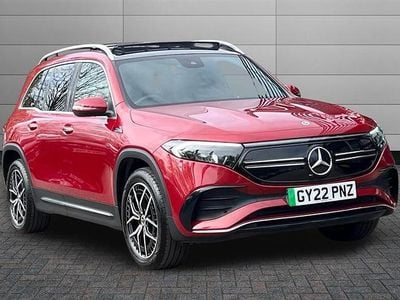 Used Mercedes EQB300 AMG Line Premium 167 kW (228 HP) 2022 Patagonia red SUV