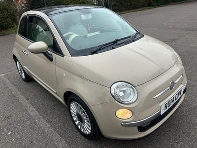 Used Fiat 500 Lounge 69 HP (50 kW) 2014 Beige Hatchback