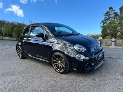 used Fiat 500 Abarth 595 TURISMO, SAT NAV, BROWN LEATHER, BOLA ALLOY WHEELS.