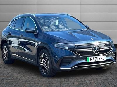 Used Mercedes EQA250 AMG line 139 kW (190 HP) 2021 Denim blue SUV