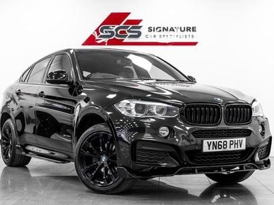 Used BMW X6 M Sport 258 HP (189 kW) 2018 Black SUV