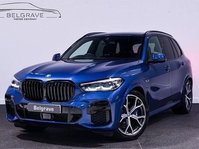 Blue Used 2022 BMW X5 M Sport SUV | £48,400 (Fair price)