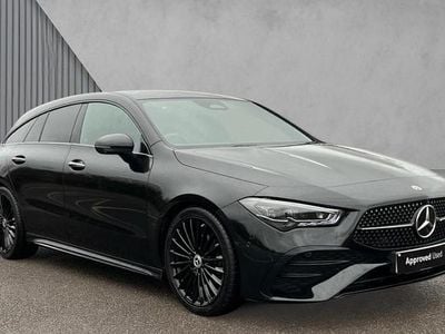 Cosmos black metallic Used 2024 Mercedes 180 AMG Line Premium Plus Sedan | £24,980 (Fair price)