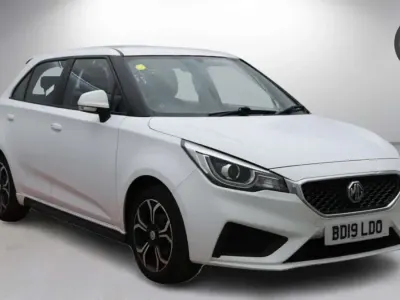 Used MG MG3 Excite 106 HP (77 kW) 2019 White Hatchback