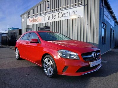 Used Mercedes A180 122 HP (89 kW) 2017 Red Hatchback