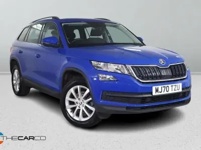 Used Skoda Kodiaq SE 150 HP (110 kW) 2019 Blue SUV
