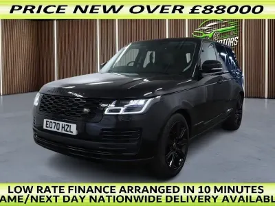 Begagnad Land Rover Range Rover Vogue SE 275 HK (202 kW) 2020 Svart SUV