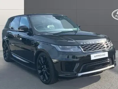 Used Land Rover Range Rover Sport HSE 300 HP (220 kW) 2021 Black SUV