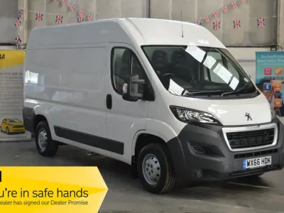 Second-hand Peugeot Boxer 130 CP (95 kW) 2016 Alb Van
