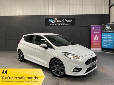 Used Ford Fiesta ST-Line X 125 HP (91 kW) 2018 White Hatchback