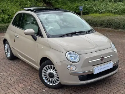 Used Fiat 500 Lounge 2013 Beige Hatchback