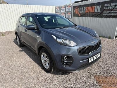 Used Kia Sportage 114 HP (83 kW) 2017 Blue SUV
