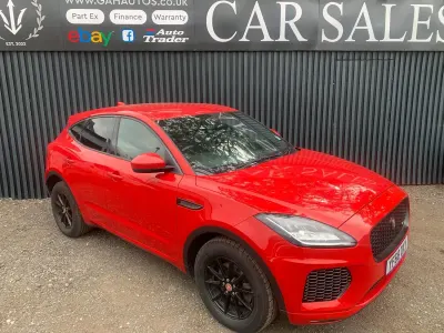 Used Jaguar E-Pace R-Dynamic 150 HP (110 kW) 2018 Red SUV