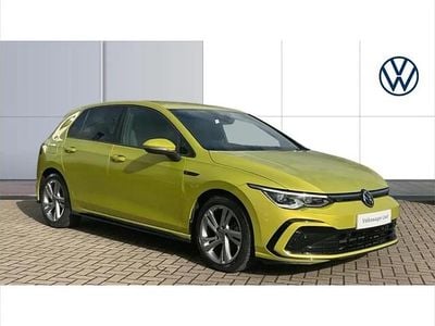 Used VW Golf VIII R-line 147 HP (108 kW) 2021 Yellow Hatchback