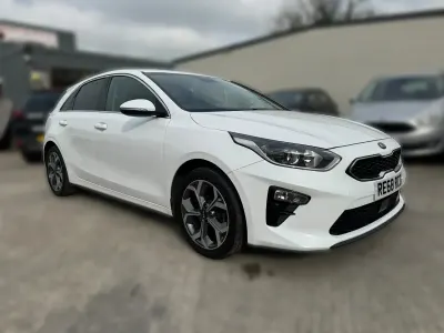 Used Kia Ceed 136 HP (100 kW) 2018 White Hatchback