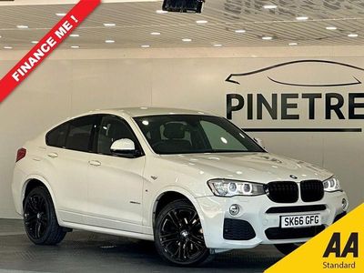 White Used 2016 BMW X4 M Sport SUV | £15,799 (Fair price)