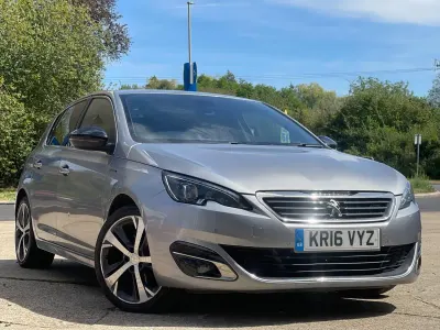 Used Peugeot 308 GT-line 2016 Grey Hatchback