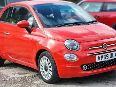 Używany Fiat 500 Lounge 69 KM (50 kW) 2020 Różowy Hatchback