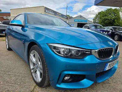 Używany BMW 420 M Sport 2018 Niebieski Coupe
