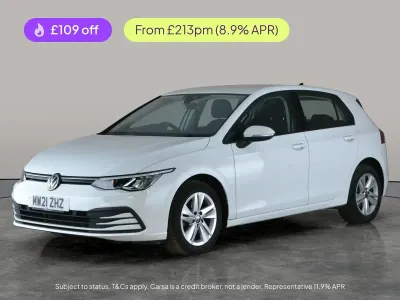 Used VW Golf VII Life 130 HP (95 kW) 2021 White Hatchback