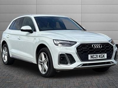 Used Audi Q5 S-Line 265 HP (194 kW) 2021 White SUV