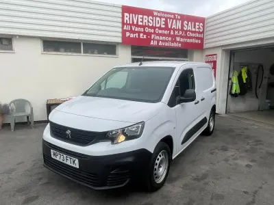 Used Peugeot Partner Premium 131 HP (96 kW) 2024 White MPV