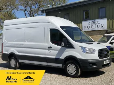 Used Ford Transit 125 HP (91 kW) 2015 White Van