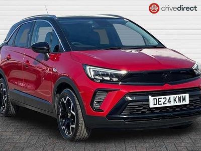 Used Vauxhall Crossland Ultimate 110 HP (80 kW) 2024 Red SUV