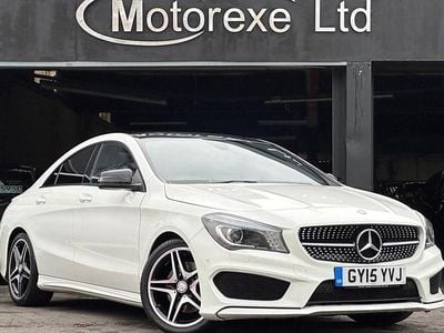 Used Mercedes CLA220 AMG 177 HP (130 kW) 2015 White Sedan