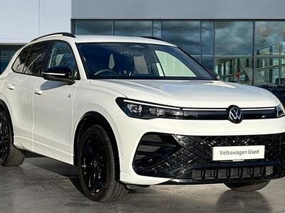 White Used 2025 VW Tiguan R-line SUV | £34,070 (Expensive)
