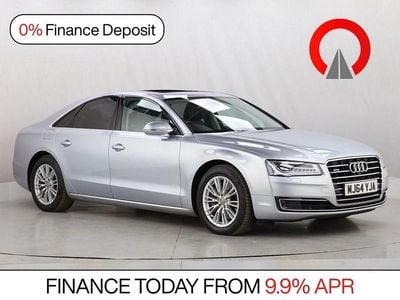 Used Audi A8 Sport 258 HP (189 kW) 2014 Silver Sedan