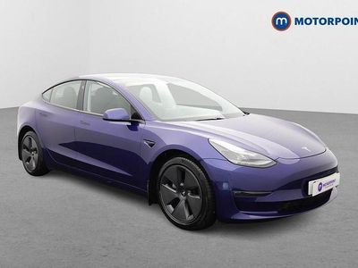 Blue Used 2021 Tesla Model 3 Long Range AWD Sedan | £19,749 (Fair price)