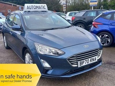 Used Ford Focus Titanium 120 HP (88 kW) 2021 Blue Estate