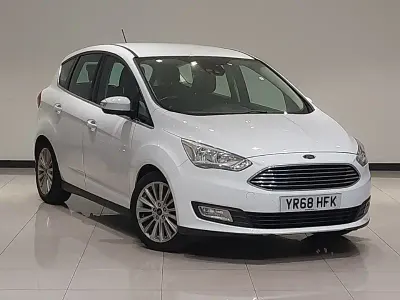 Used Ford C-MAX Titanium 100 HP (73 kW) 2018 White MPV