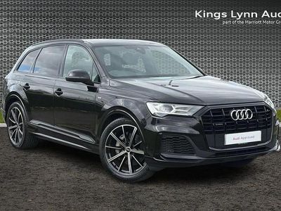Used Audi Q7 Black Edition 334 HP (245 kW) 2022 Black SUV