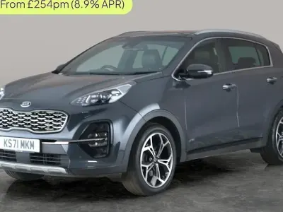 Używany Kia Sportage GT-Line S 136 KM (100 kW) 2021 Szary SUV