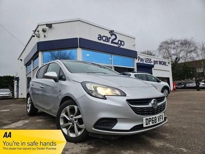 Used Vauxhall Corsa Sport 75 HP (55 kW) 2018 Silver Hatchback