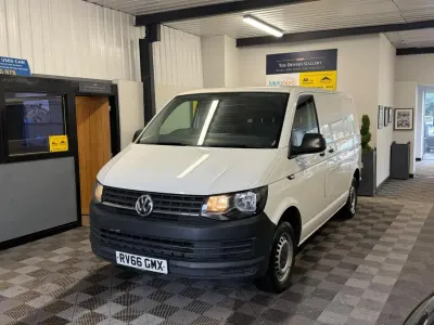 Begagnad VW Transporter Startline 2016 Vit Van