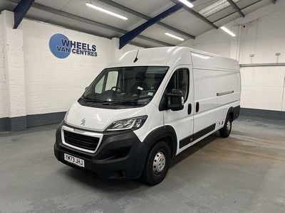 White Used 2023 Peugeot Boxer Premium Van | £17,790 (Fair price)